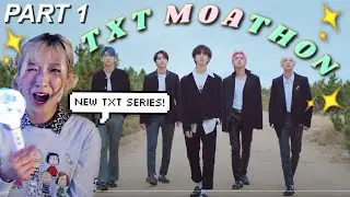 TXT - Force LIVE + Way Home MV + Blue Hour Japanese MV REACTION | ☆･ﾟ TXT MOAthon (EPISODE 1) ･ﾟ✧