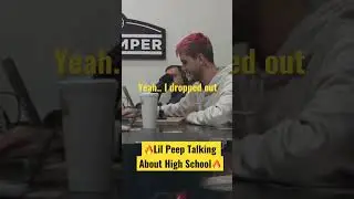 Lil Peep talking about High School 