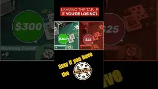 Do You Leave The Table If You're Losing In Blackjack?