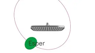 Верхняя лейка Esper ESP25GSi64