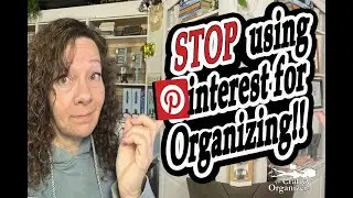 Stop using Pinterest for Organizing!!