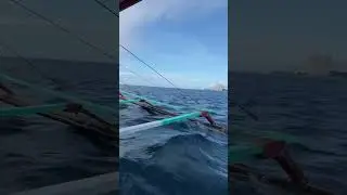 Going to the paradise island Samal Island #viral #nature #trending #boat #sea