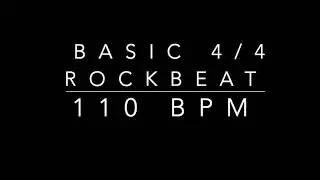 110 BPM BASIC 4:4 ROCK BEAT