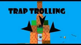 Trap Trolling Roblox Skywars (Funny)