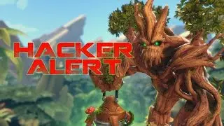 PLAYING AGAINST A HACKER!! :(