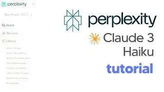 How to access Claude 3 Haiku Using perplexity labs