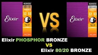 Elixir Phosphor Bronze VS Elixir  80/20 Bronze