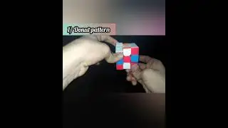 5 easy patterns on 3x3 rubik's cube ||🔥Easy trick🔥|| 