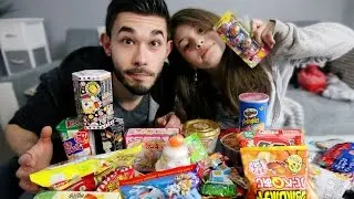 TASTING CANDYSAN SWEETS WITH MY SISTER