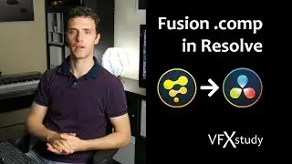 How to load a Fusion *.comp file into Davinci Resolve