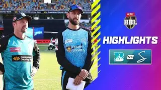 Brisbane Heat v Adelaide Strikers Match Highlights | 