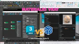 🎨3DMAX vs SKETCHUP: Differences in creating realistic materials with VRAY 7
