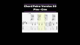 Chord Pairs: Version 33, F
