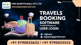 Readymade Online Travel Booking Script User Login 2024 Technical Video demo readymade PHP script