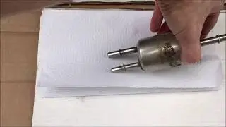 Clogged Fuel Filter Symptoms - Look Inside 👀   (⬅and not in that order)