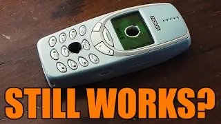 NOKIA 3310 vs. DRILL PRESS | Does the legend still work after drilling?