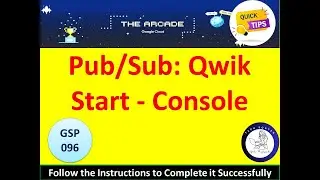 [2024] Pub/Sub: Qwik Start - Console Lab Solution 