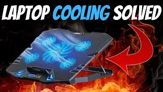 TopMate C5 Laptop Cooling Pad Stand Review | Gaming & Heavy Use | Stream Tech
