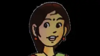 Lady teacher with black board green screen.Free to use.