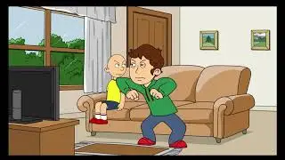 caillou gets grounded for watching family guy
