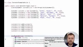 4- Using iterator and listiterator for iterating over an ArrayList