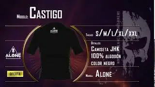Camiseta Castigo - Alone