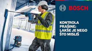Kontrola prašine je lakša s Bosch Professional