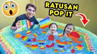 BERENANG DI KOLAM BERSAMA RATUSAN POP IT‼️😱 SAMPAI KELELEP‼️😱