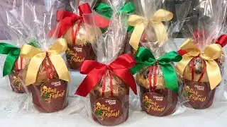 MINI CHOCOTONE DE NATAL - FAÇA E VENDA - GANHE UMA RENDA EXTRA