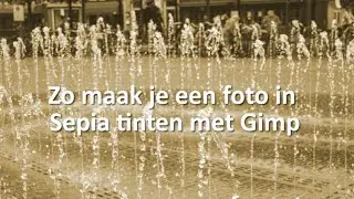 Foto naar sepia e.a. kleuren