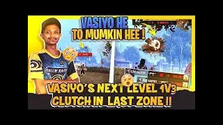 ONCE A KING ALWAYS A KING FEATVASIYO CRJ7  INSANE 1v3 CLUTCH