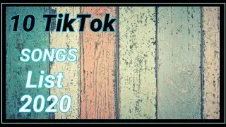 TiKTOK SONGS - BEST SONGS 2020 LIST 10 TRENDING *TIK TOK*