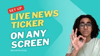 Set Up a Live News Ticker on Any Screen with This Free Tool
