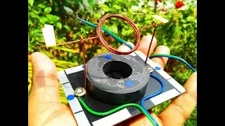 how to Build a Simple Electric Motor using speaker magnet || Diy & Easy