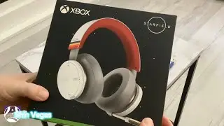 Starfield Limited Edition Xbox Wireless Headset Unboxing