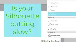 Is your Silhouette cutting too slow??