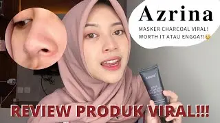 MASKER CHARCOAL VIRAL NO 1 DI TIKTOK AZRINA BEAUTY  UNTUK KOMEDO DAN BLACKHEADS MEMBANDEL!
