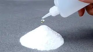 Super glue + baking soda! Sprinkle some glue on baking soda and see amazing results.