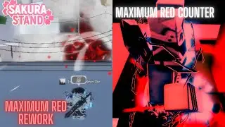 Sakura Stand - New Update Gojo Rework Maximum Red + Red Counter
