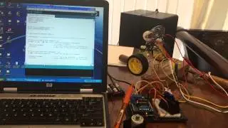 Using the Sainsmart Motor Drive Shield L293D with Arduino Uno.