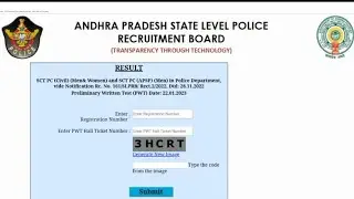 apslprb constable results 2023 release || Ap constable written test  2023 released