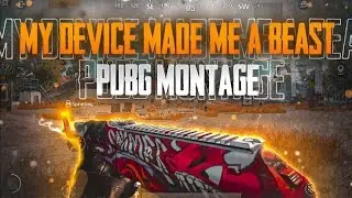 REALME 6 PRO || PUBG : MONTAGE || MY DEVICE MADE ME A BEAST ✓ || SMOOTH 60FPS || GAMEPLAY