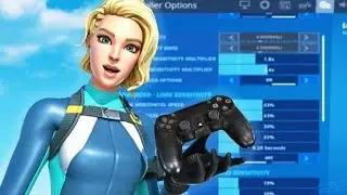 *BEST* Controller Fortnite Settings/Sensitivity LINEAR *AIMBOT* - Season 7 Settings - XBOX/PS4/PS5