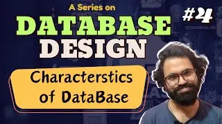Characterstics of DataBase | 04 | #dbmsSeries | HINDI