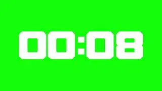 Green Screen Timer 10 Minutes Countdown