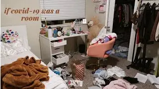I had covid during the holidays here's me cleaning up the aftermath (CLEANING MOTIVATION)