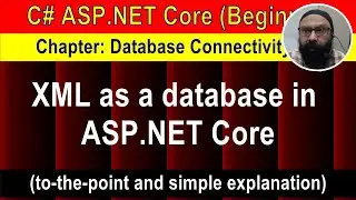 XML as a database in ASP.NET Core (6 min Preview) | ASP.NET Core Tutorial