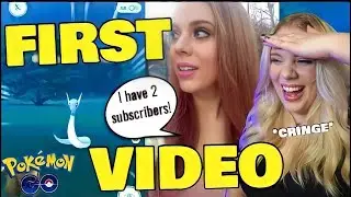Reacting to My FIRST EVER Video FIVE YEARS LATER! (major cringe 😩)