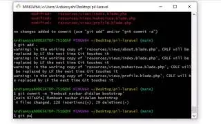 Laravel 10 - Part 5 Github, Row Col, Array While dan For, Tabel dan Form pada Bootstrap 5