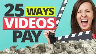 25 Ways to make money online with videos- super easy ways to make money online 2022